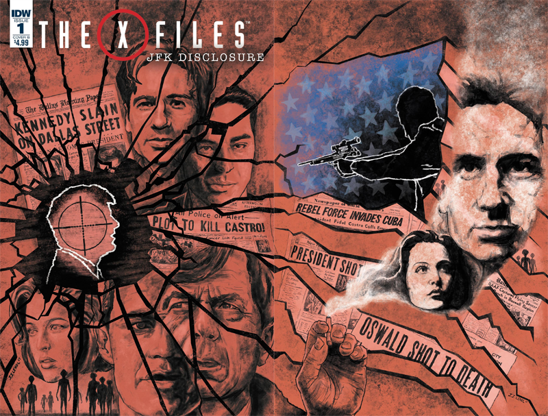 Connected covers for issues 1 and 2 of JFK disclosure by J.J. Lendl.
